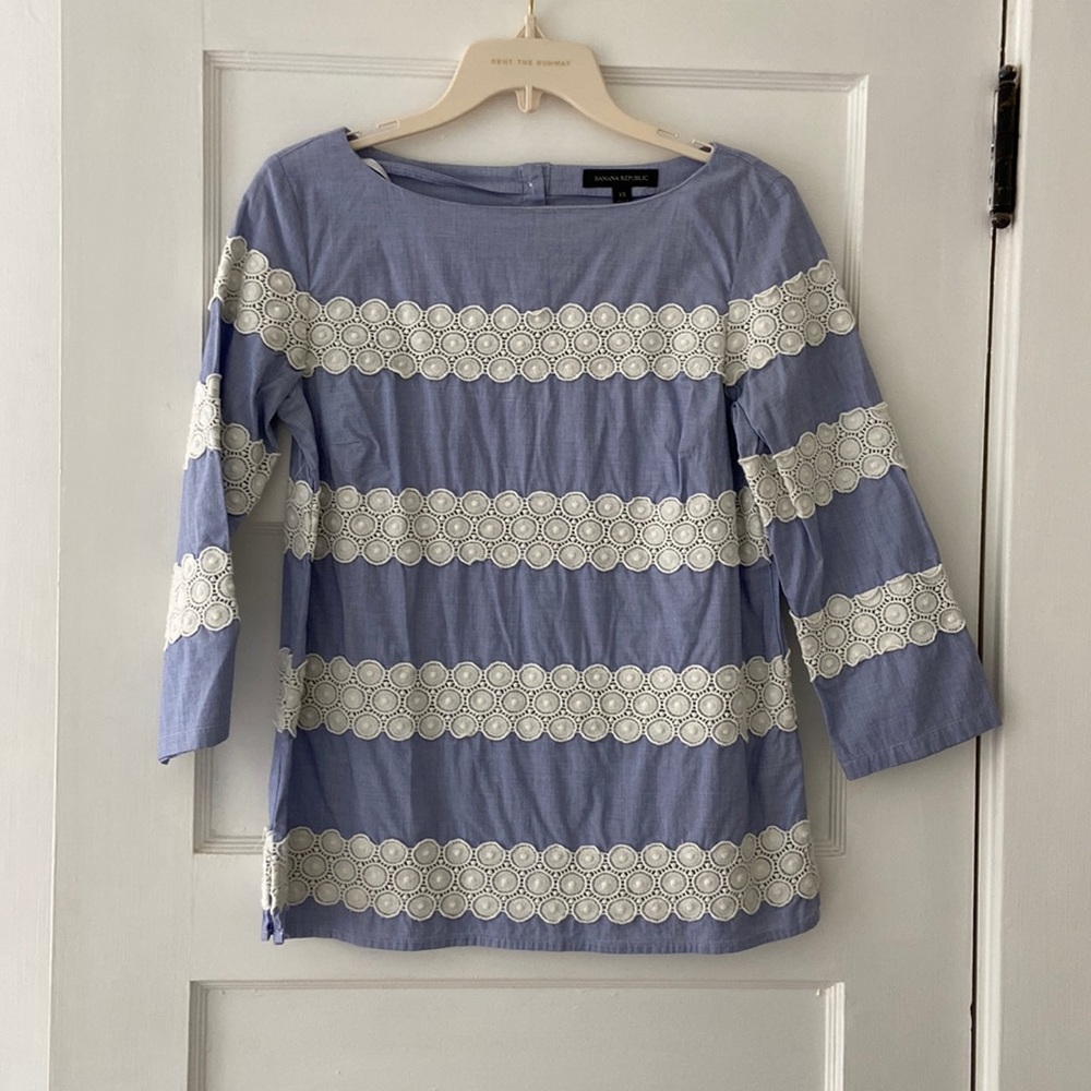 Banana Republic Chambray Top